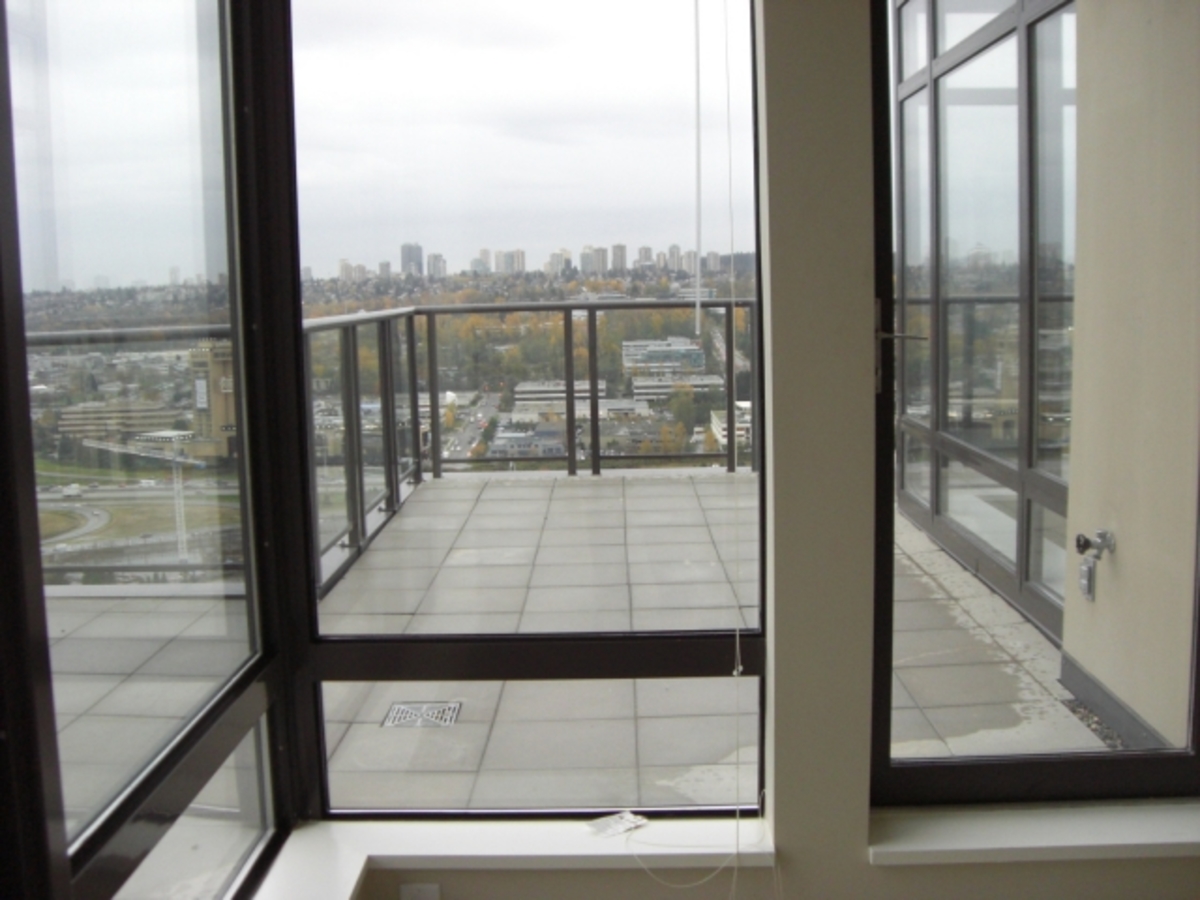 Bedroom Balcony at PH2 - 2355 Madison Avenue, Brentwood Park, Burnaby